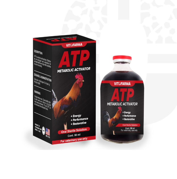ATP – Chuyên dùng cho gà bị yếu hay bị bệnh – giúp xương cốt chắc khoẻ – trị té gió và chân trụ yếu – tăng năng lượng trong quá trình phục hồi